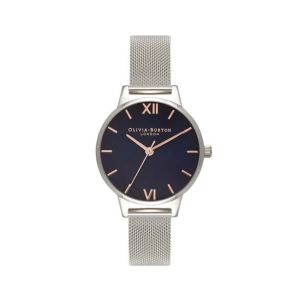 Olivia Burton Analog Women's Watch Silver (OB16MD71)