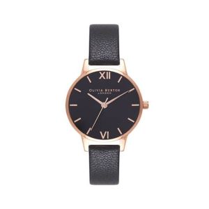Olivia Burton Dial Sunray Women's Watch Black (OB16MD83)