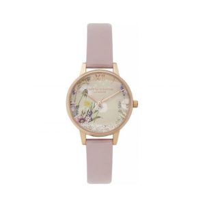 Olivia Burton Midi Vegan Women's Watch Pink (OB16SG04)