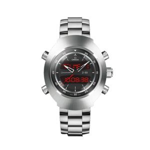 Omega Speedmaster Spacemaster Chronograph Men's Watch Silver (325.90.43.79.01.001)