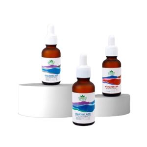 Organic Bloom Serums Bundle For Ance and Open Pores (Pack Of 3)