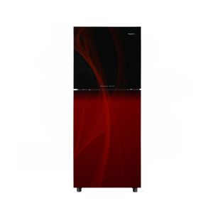 Orient Crystal 500 Freezer-on-Top Refrigerator 18 Cu Ft Glaze Red