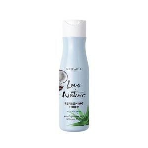 Oriflame Love Nature Refreshing Toner with Organic Aloe Vera & Coconut Water 150ml (46019)