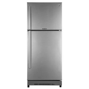 PEL Arctic Series Freezer-on-Top Refrigerator 15 cu ft Silver (PRA-160)