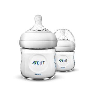 Philips Avent Natural Baby Bottle 125ML 2 Pcs - 0m+ (SCF690/23)