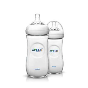 Philips Avent Natural Baby Bottle 330ML 2 Pcs - 6M+ (SCF696/23)