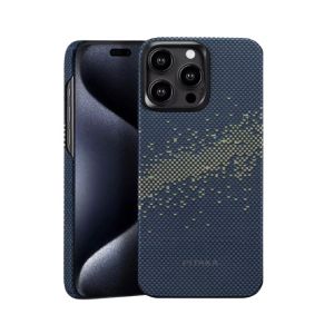 Pitaka MagEZ StarPeak Case 4 For iPhone 15 Pro - Milky Way Galaxy (PIT-0012)