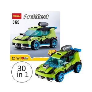 Planet X Architect Creator 30 in 1 Race Car Building Blocks Set (PX-10916)