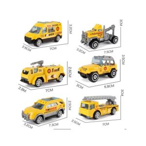 Planet X Construction Tractor & Trucks Die Cast Vehicles Set (PX-11287)