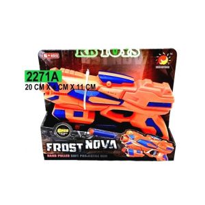 Planet X Frost Nova Soft Bullet Dart Shooting Nerf Gun Orange (PX-10925)