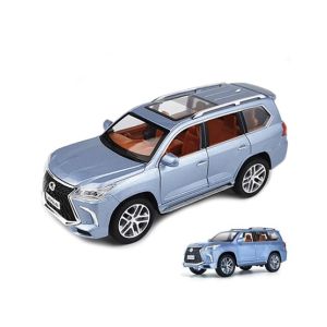 Planet X Lexus Land Cruiser Die Cast Car Grey (PX-11336)