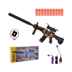 Planet X M416 Automatic Shooter Blaster Gun With Darts (PX-11941)