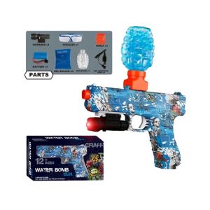 Planet X Mini Gel Blaster Rechargeable Gun With Glasses Blue (PX-11738)