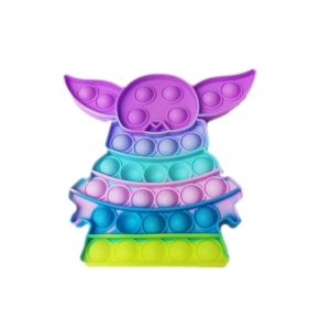 Planet X Push Pop Bubble Fidget Spinner It Silicone Toy (PX-11100)