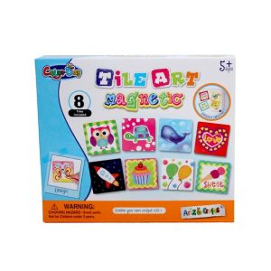 Planet X Tile Art Fridge Magnets Toy (PX-9016)