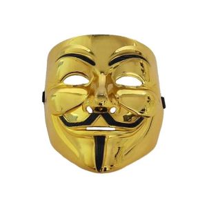 Planet X V For Vendetta Anonymous Mask- Golden (PX-11244)