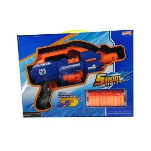Planet X 10 Dart Rapid Fire Nerf Gun (PX-9800)