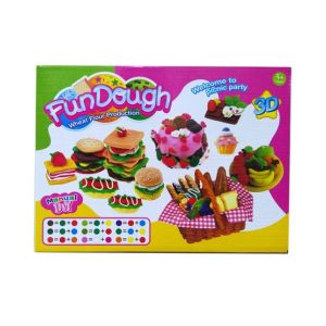 Planet X Fun Dough Picnic Set With Molds (PX-10328)