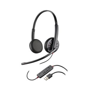 Plantronics Blackwire C325 Corded USB Headset With 3.5mm Connection