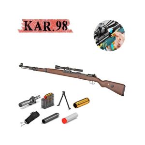 Planet X K98 Shell Ejection Soft Darts Toy Gun (PX-11475)