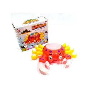 Quickshopping Musical & 3D Lightning Cute Crab (0554)