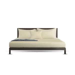 Rainbow Linen Bed Sheet Set Full Size Tan (Pack Of 3)