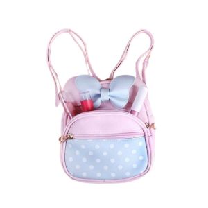 Rangoon Polka Mini Backpack For Women Light Pink