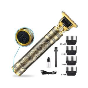 Raza Shop Professional T9 Beard and Hair Trimmer Rechargeable 