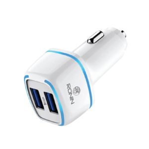 Ronin USB Car Charger For Lightning White (R-445)