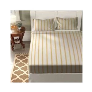 Jamal Home King Size Bed Sheet With 2 Pillows (0039)