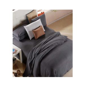 Jamal Home King Size Bed Sheet With 2 Pillows (0046)
