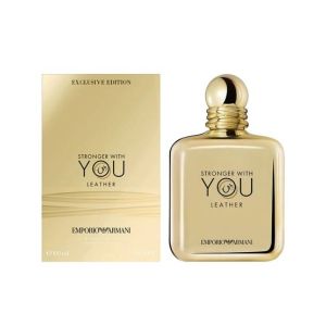 Emporia Armani Stronger With You Leather Eau De Parfum For Men 100ml