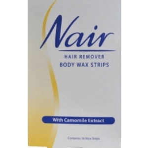 Nair Hair Removal Body Wax Strips With Chamomile