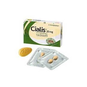 Shop Zone Cialis Yellow Tablets For Men 20mg Pack of 2