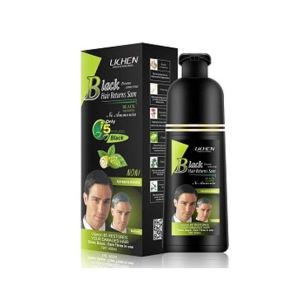 Shop Zone Lichen Black Hair Color Shampoo 200ml