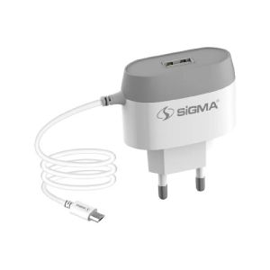 Sigma Micro USB Wall Charger - S10 White