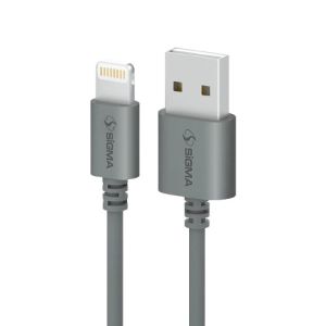Sigma Turbo Lightning Iphone Cable 2.4A Auo Disconnect