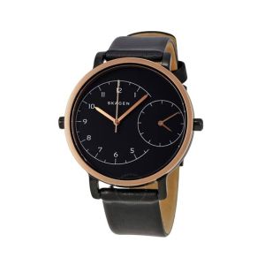 Skagen Hagen Leather Women's Watch Black (SKW2475)