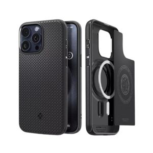Spigen Mag Armor MagFit Case For Apple Iphone 15 Pro Matte Black (AGL06736)