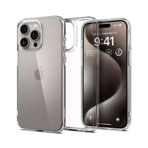 Spigen Ultra Hybrid Clear Case For Apple iPhone 15 Pro (ACS06707)