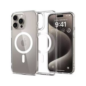 Spigen Ultra MagFit White Case For Apple iPhone 15 Pro (ACS06715)