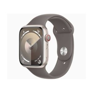 Apple Watch Series 9 Starlight Aluminum Case With Sport Band-GPS-41 mm-Clay
