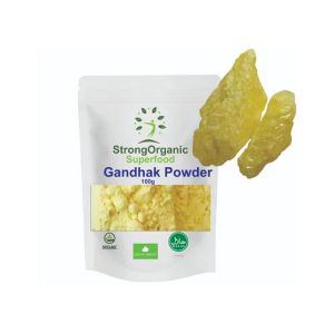 Strong Organic Superfood Gandhak Powder - 100gm