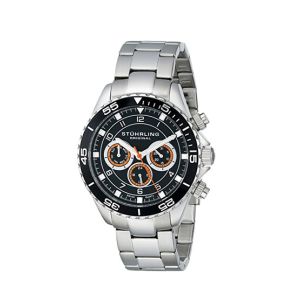 Stuhrling Original Aquadiver 643 Men's Watch Silver (643.01) 