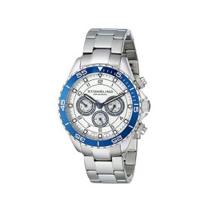 Stuhrling Original Aquadiver 643 Men's Watch Silver (643.02) 