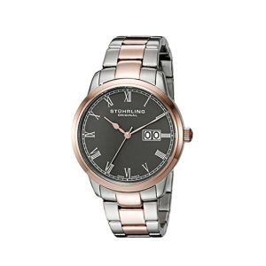 Stuhrling Original Cuvette Panache Elite Men's Watch Two-Tone (831B.03)