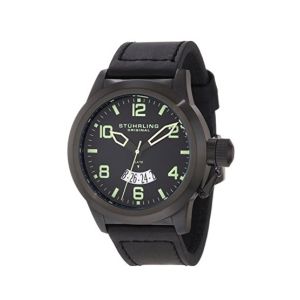 Stuhrling Original Pilot Men's Watch Black (427.335571)