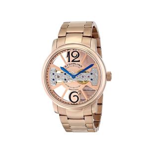 Stuhrling Original Winchester County Elite Men's Watch Rose Gold (785B.03)