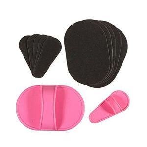 Sundepil Hair Removing Pads For Women Black & Pink