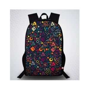 Traverse Printed School Bag For Unisex (T228TWH)